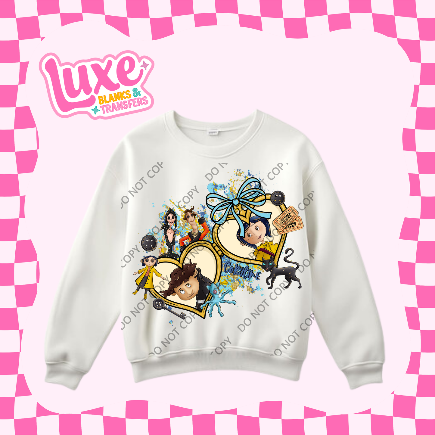 DTF Heat Transfer | Cora Locket | #336