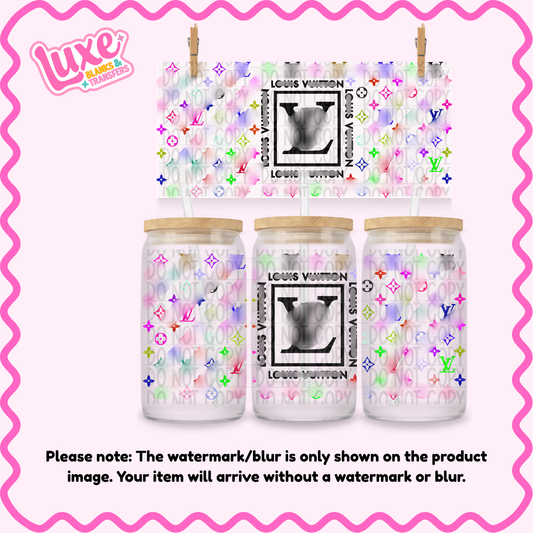 16oz UV DTF Wrap | Colour VL Square | #2018