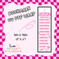 Bookmark UV DTF Wrap (#D02)