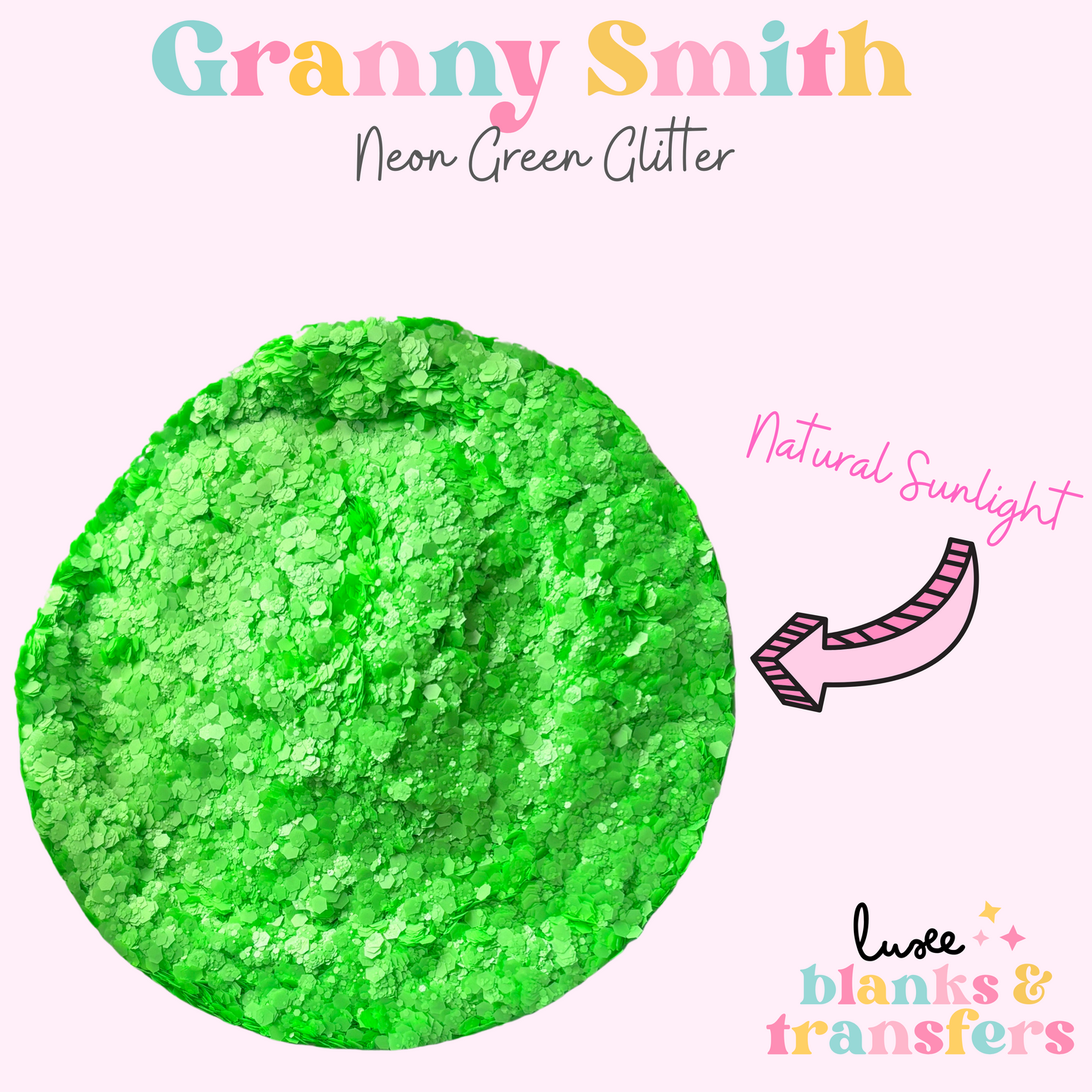 “Granny Smith” Chunky Mix Glitter