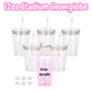 12oz Acrylic Stadium Snowglobe