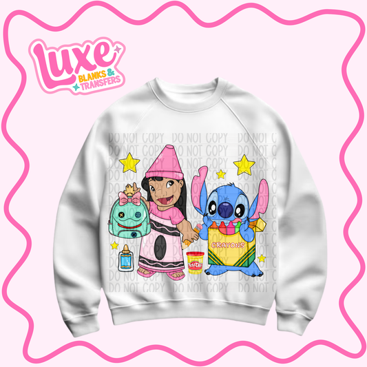 DTF Heat Transfer | L&S Crayon | #789