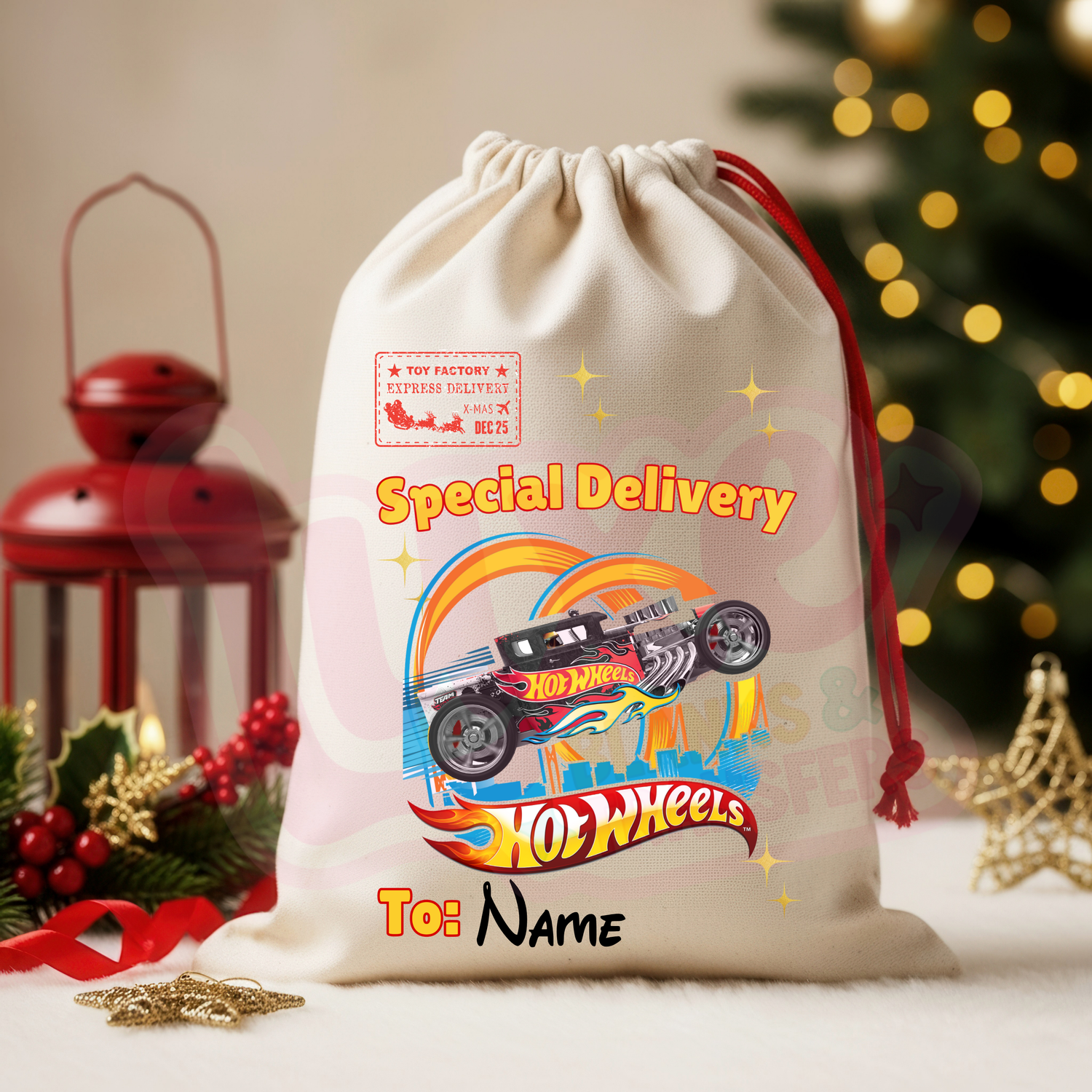 Santa Sack DTF Heat Transfers