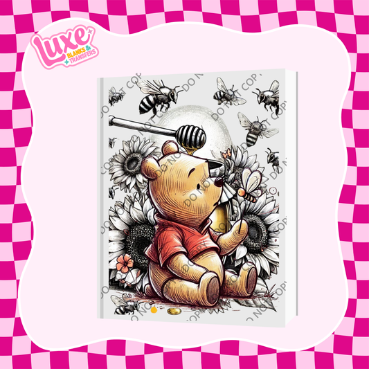 A5 Journal UV DTF Transfer | Win Honey | #A67