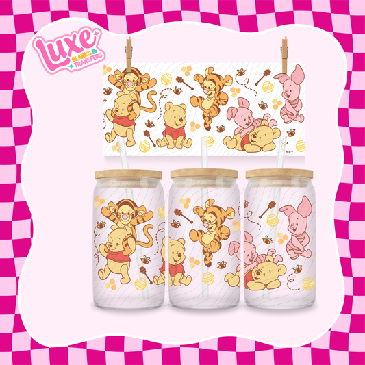 Win & Friends Cutesy | UV DTF Wrap | #1183