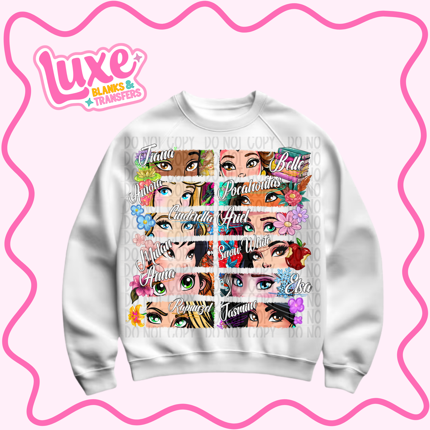 DTF Heat Transfer | Princess | #1332