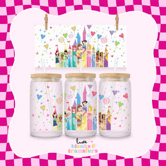 Princesses Castle UV DTF Wrap (#683)