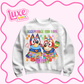 DTF Heat Transfer | Blu3-y Autism | #793