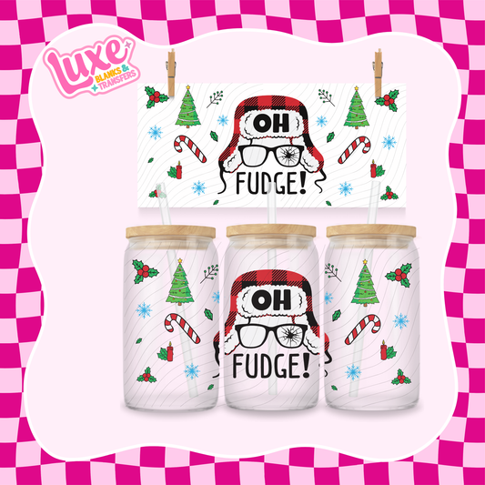 Oh Fudge Xmas | UV DTF Wrap | #1184