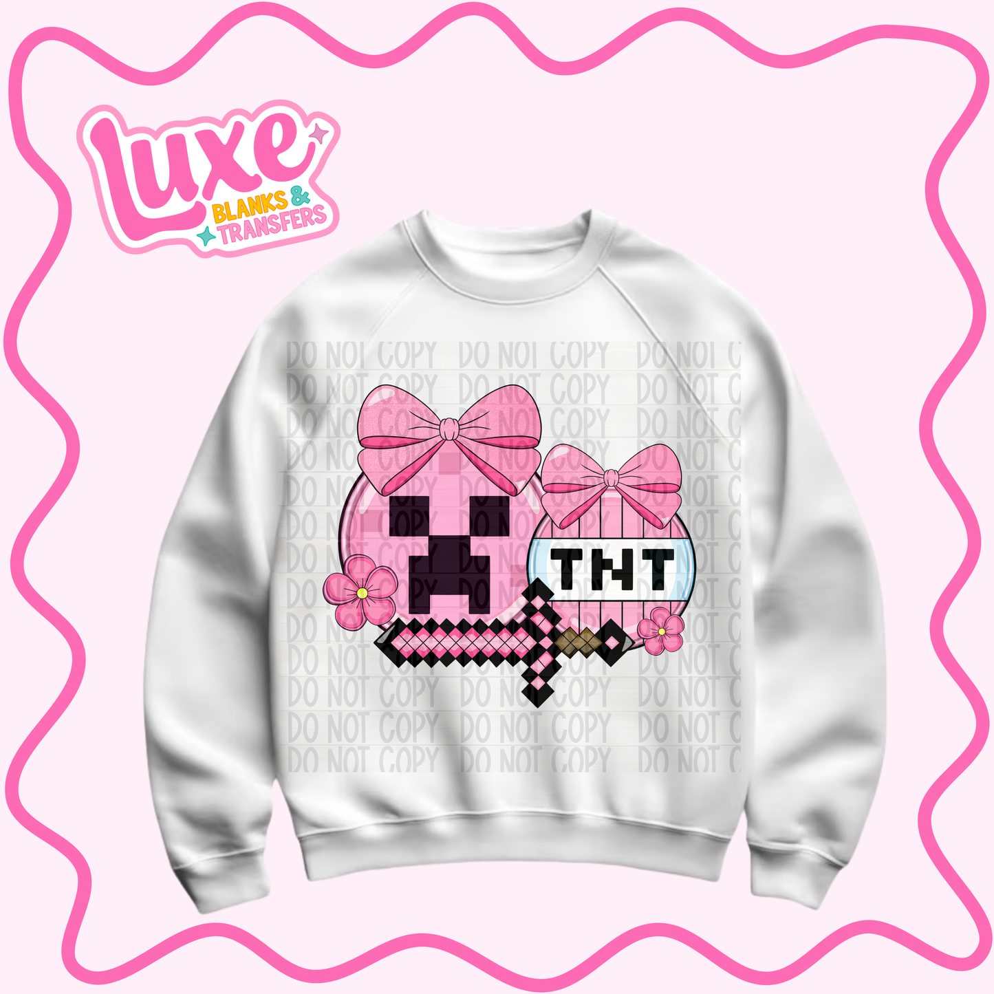 DTF Heat Transfer | Pink Mine | #794
