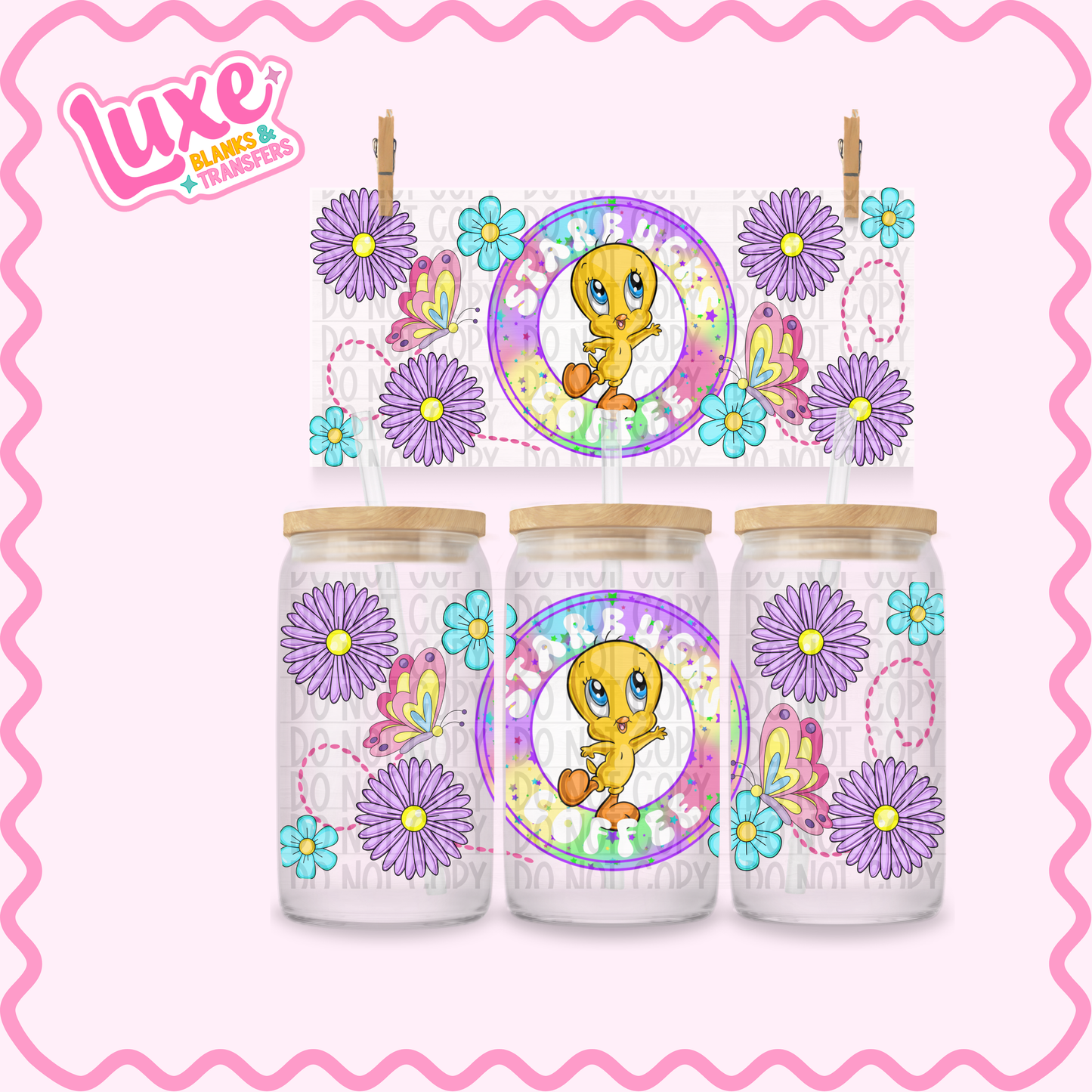 16oz UV DTF Wrap | Starby Tweet | #2461