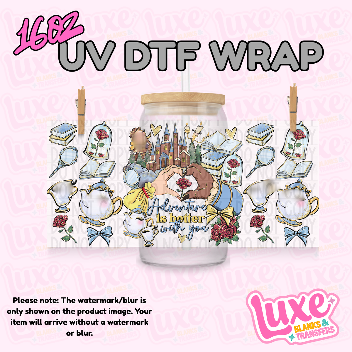 16oz UV DTF Wrap | Adventure Beauty | #4374