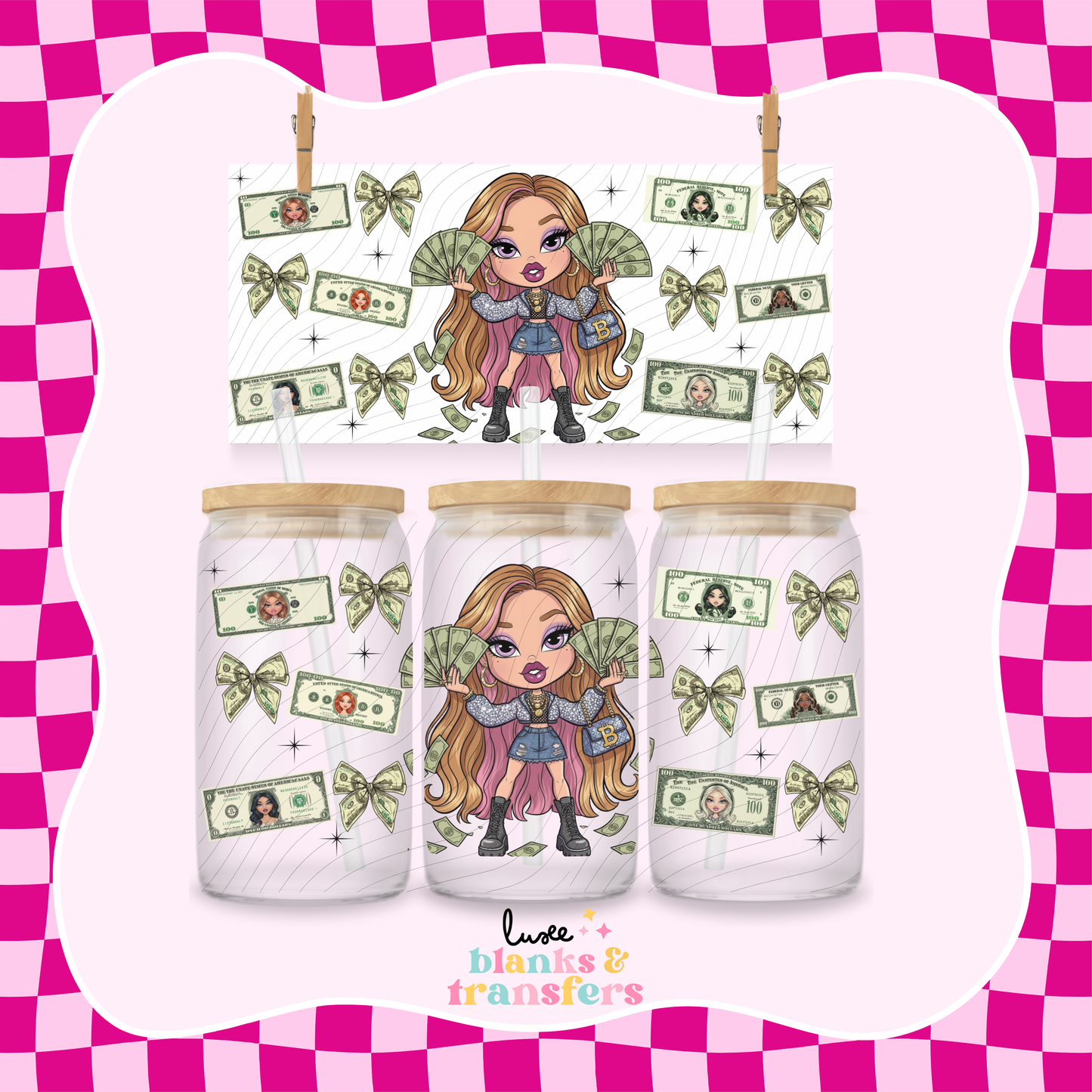 Bratz Money UV DTF Wrap (#686)