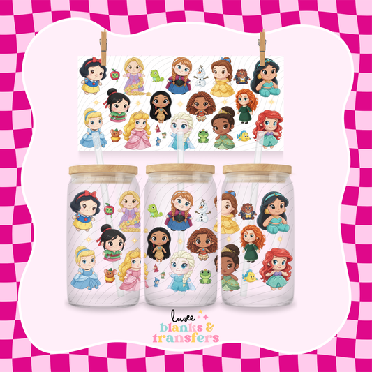 Princess Plushies UV DTF Wrap (#687)