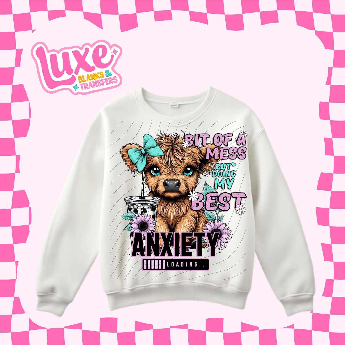 Bit Of A Mess | DTF Heat Transfer | #65