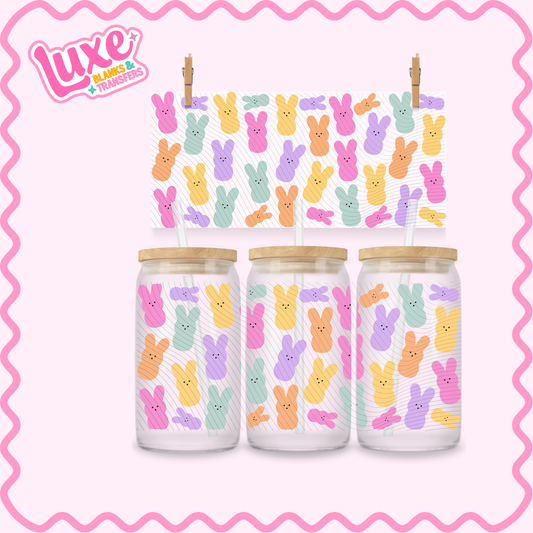 16oz UV DTF Wrap | Pastel Easter Peeps | #2949