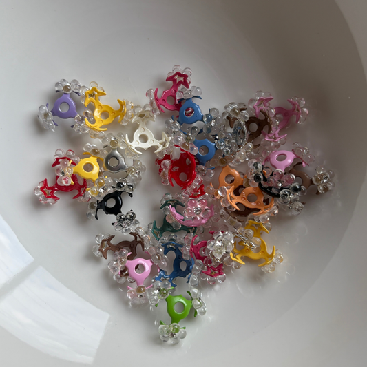 Flower Bead Cap (Fits Both 16mm & 20mm Beads)