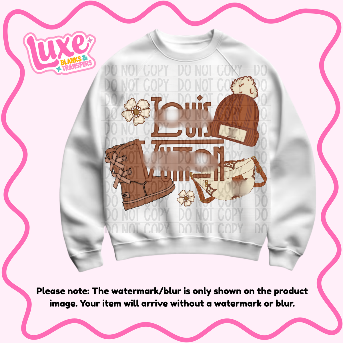 DTF Heat Transfer | Boujee | #1337