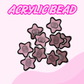 Flatback Acrylic Bead | GG