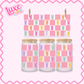 16oz UV DTF Wrap | Checkered Easter Peeps | #2950