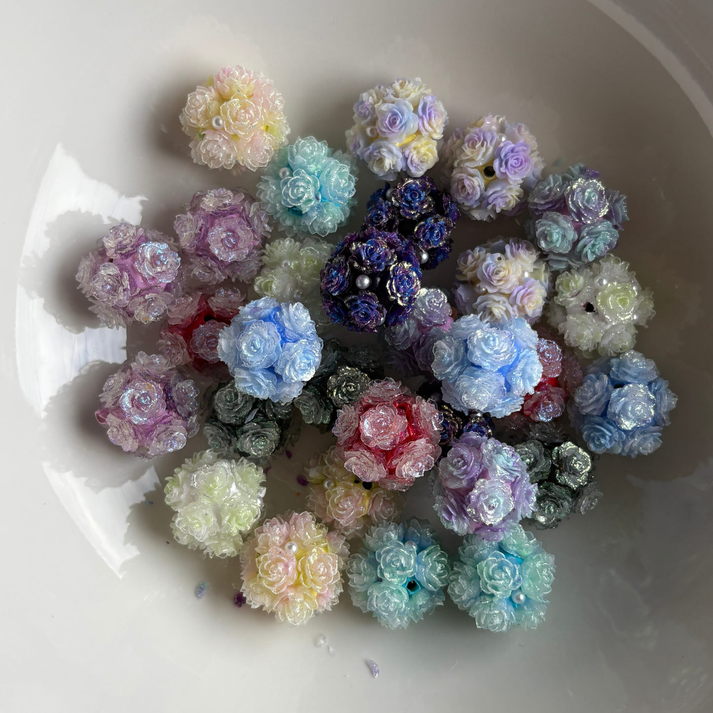 Fancy Flower Bead (5pc)