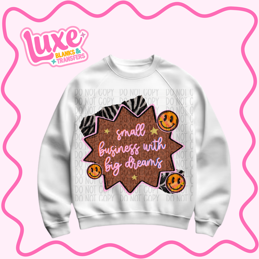 DTF Heat Transfer | Small Biz Big Dreams | #1295