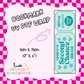 Bookmark UV DTF Wrap (#D12)