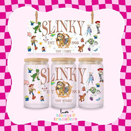 Slinky Character UV DTF Wrap (#355)