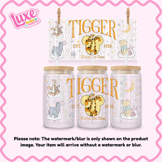 16oz UV DTF Wrap | T1ger Title | #05