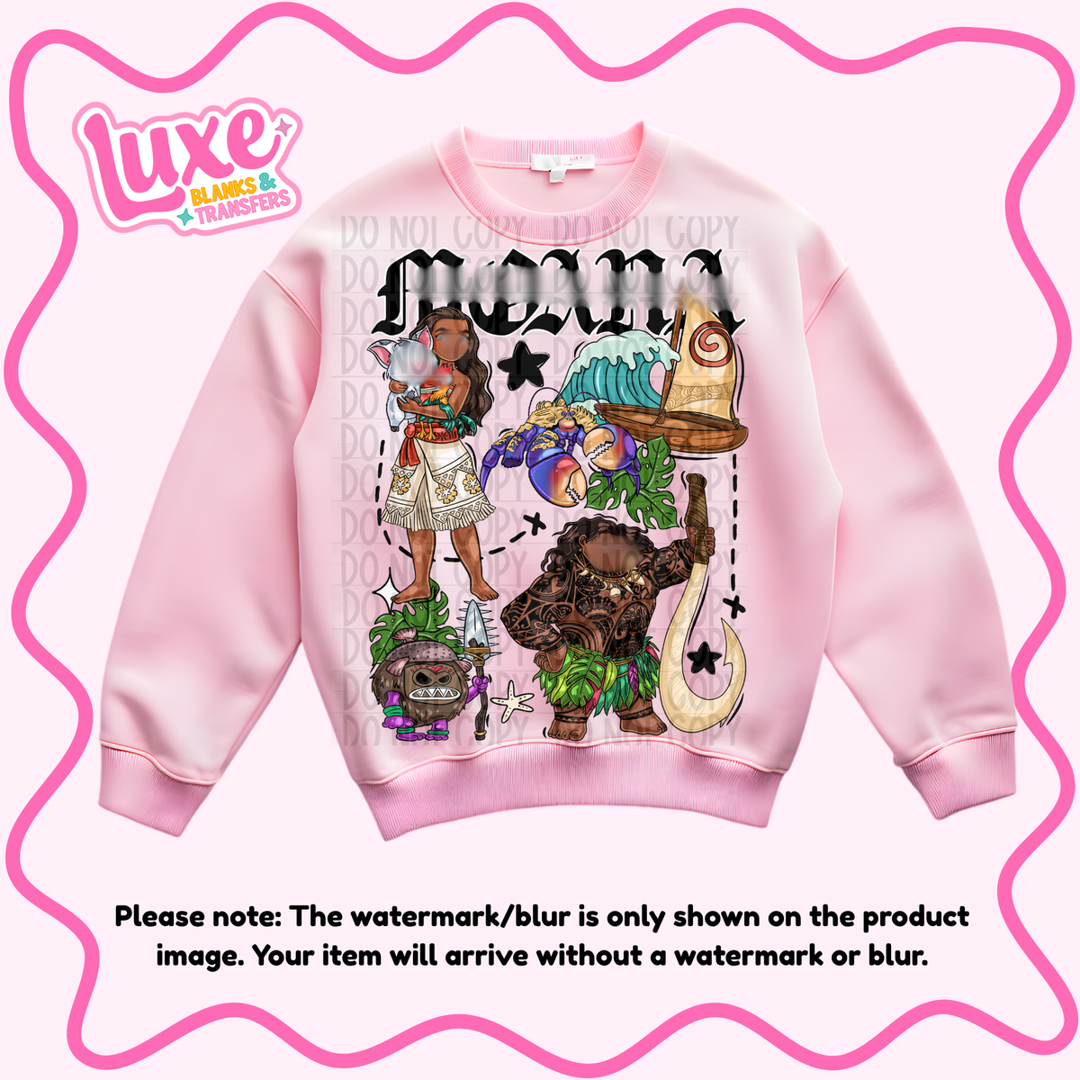 DTF Heat Transfer | Island Princess | #1339