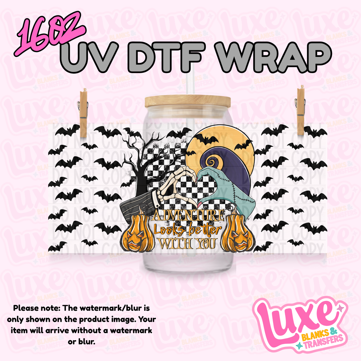16oz UV DTF Wrap | Adventure NBC | #4379