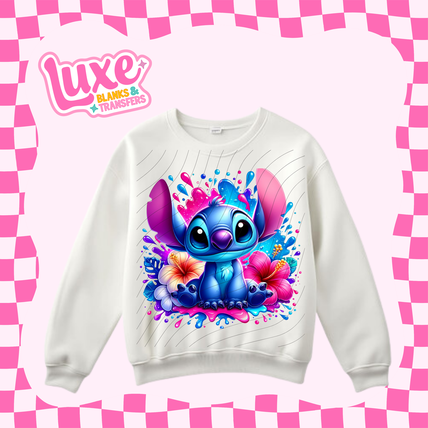 Blue Alien 2 | DTF Heat Transfer | #69