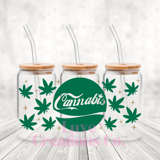 Canna Cup UV DTF Wrap (#109)