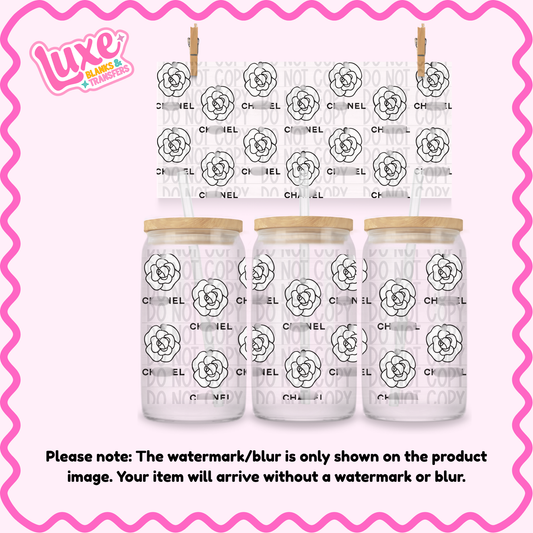 16oz UV DTF Wrap | C/C Flowers Small | #2029