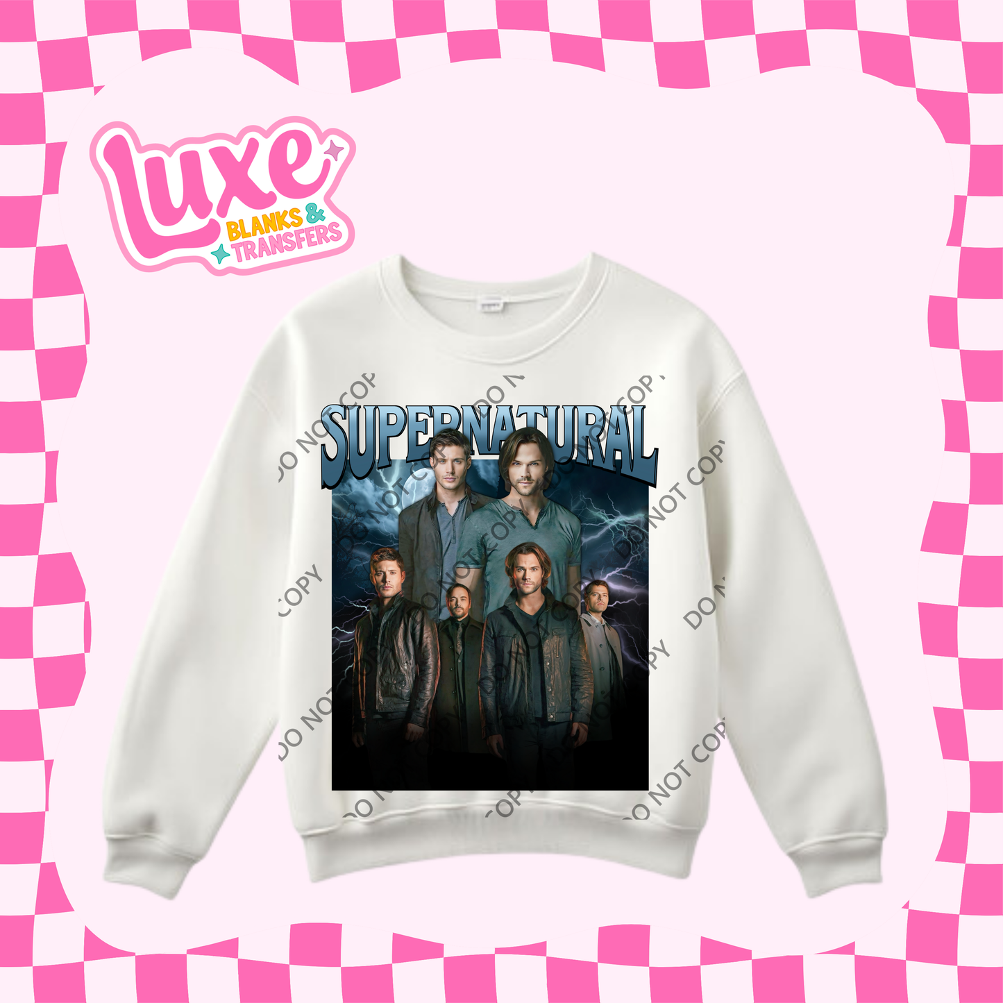 DTF Heat Transfer | Supernatural | #351