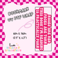 Bookmark UV DTF Wrap (#D19)