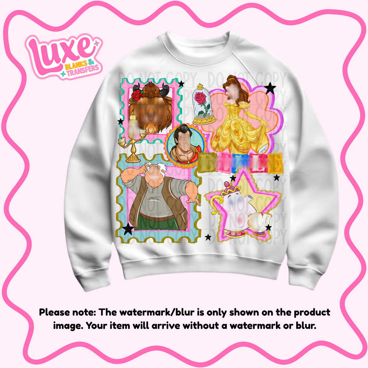 DTF Heat Transfer | Beauty Stamps | #1345