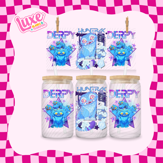 Derpy Star | 16oz UV DTF Wrap | #1691