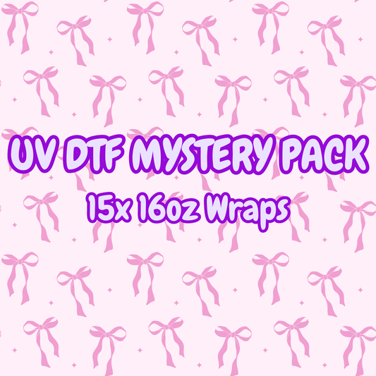 15x UV DTF Mystery Pack