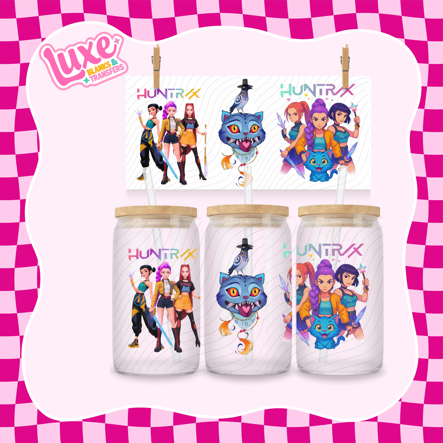 K-Pop Demon Hunters | UV DTF Wrap | #1197