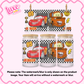 16oz UV DTF Wrap | Checkered Race Car Truck | #N37
