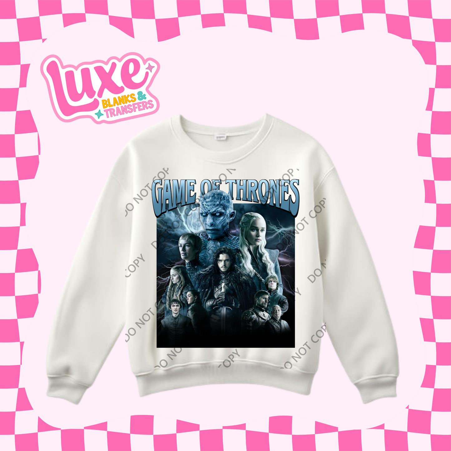 DTF Heat Transfer | G.O.T TV Show | #356