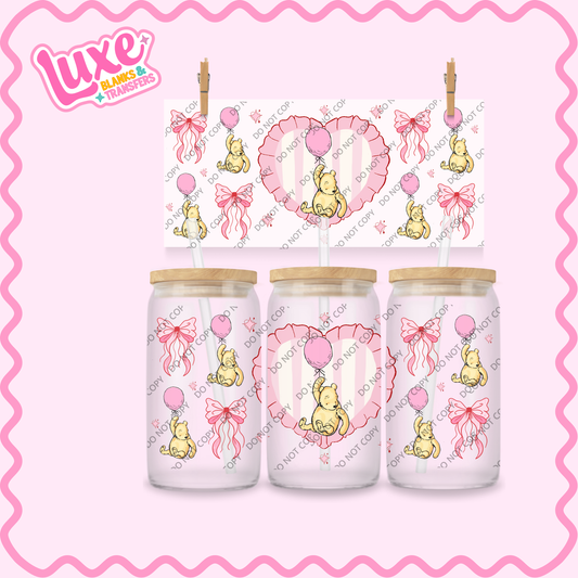 16oz UV DTF Wrap | Cutesy Winnie | #2172