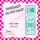 Bookmark UV DTF Wrap (#D21)