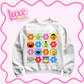 DTF Heat Transfer | Sesame St. Squares | #808