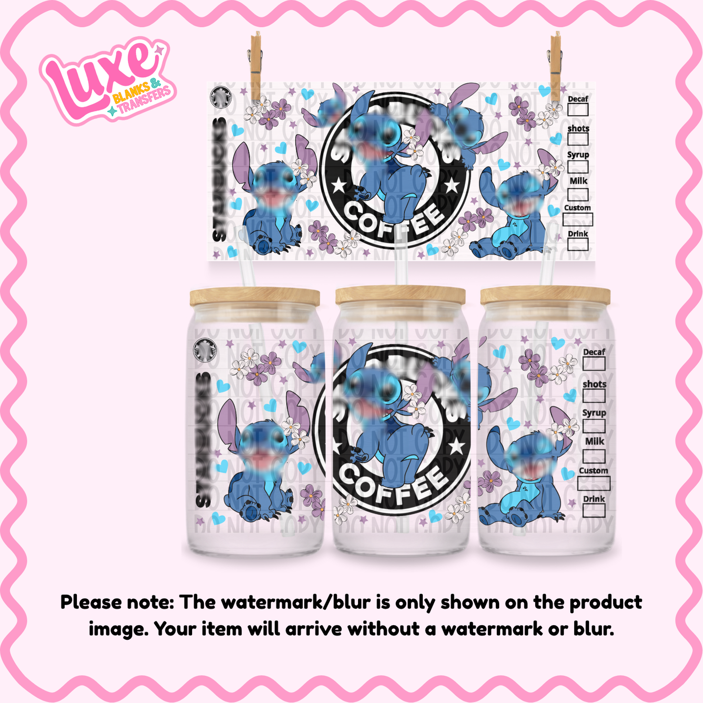 16oz UV DTF Wrap | Blu3 Guy St4rb | #04