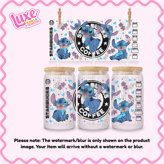 16oz UV DTF Wrap | Blu3 Guy St4rb | #04