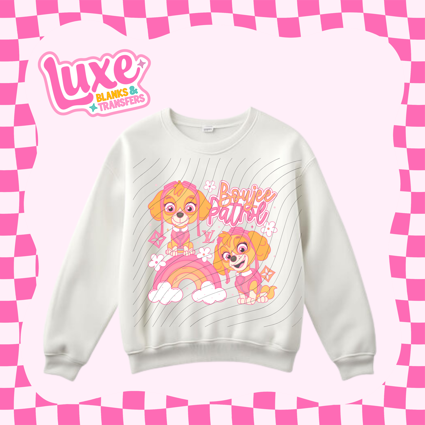 DTF Heat Transfer | Boujee Patrol | #305