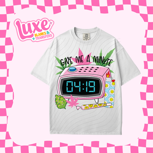 420 Clock | DTF Heat Transfer | #07