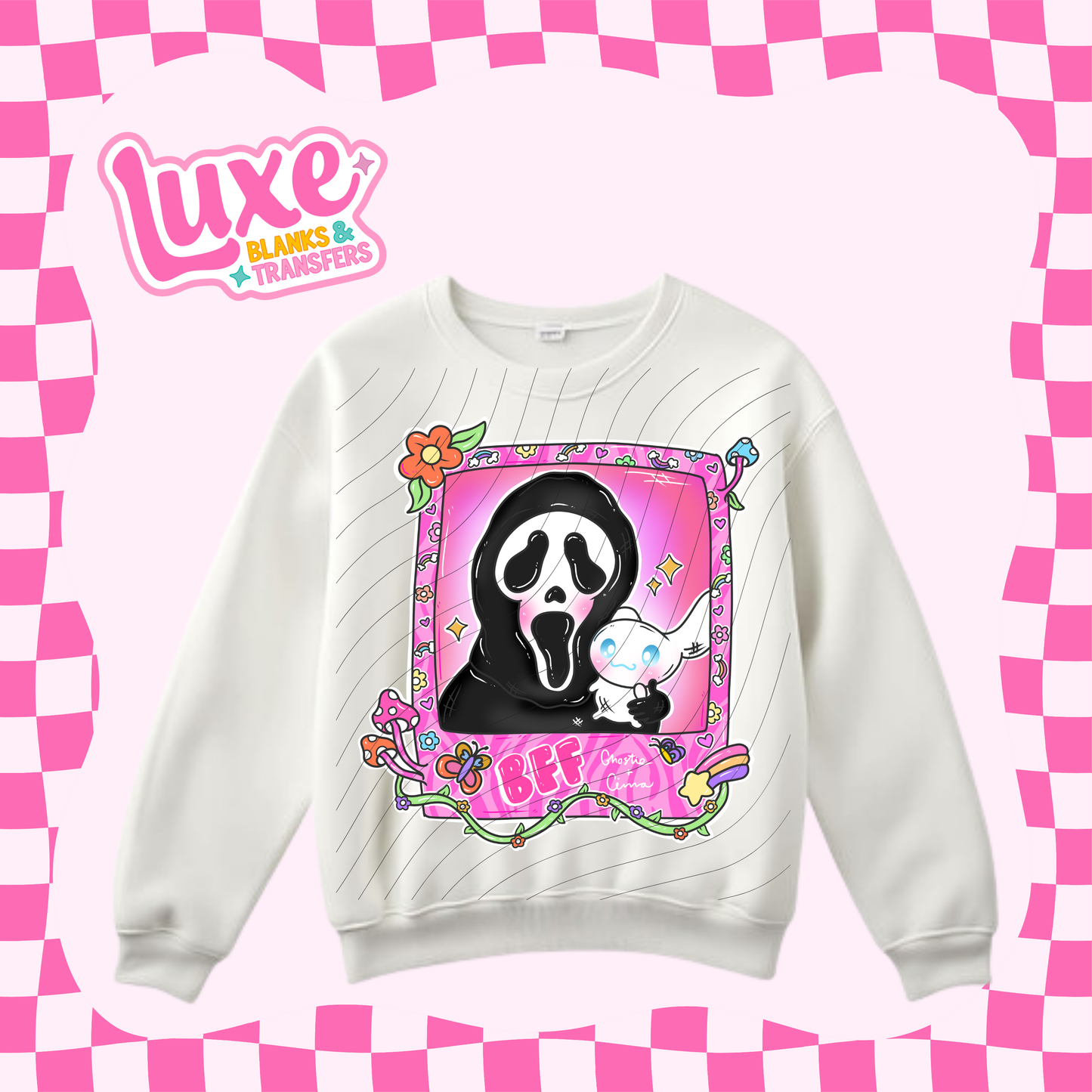 Ghost Rio BFF | DTF Heat Transfer | #78